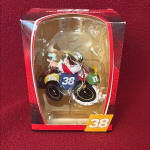 NASCAR Santa Racing Car Ornament #38
